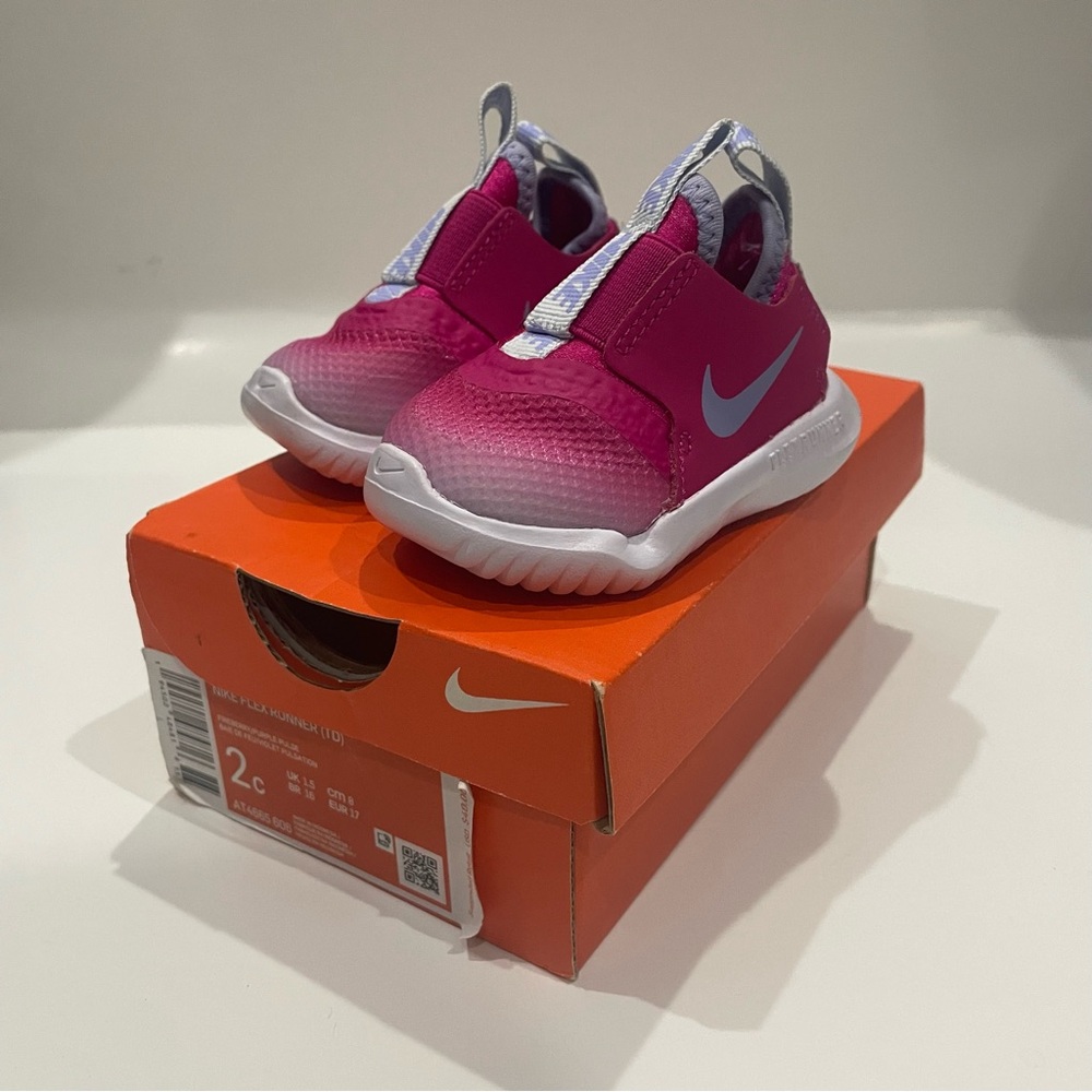 Nike Flex Runner Shoes Size 2c